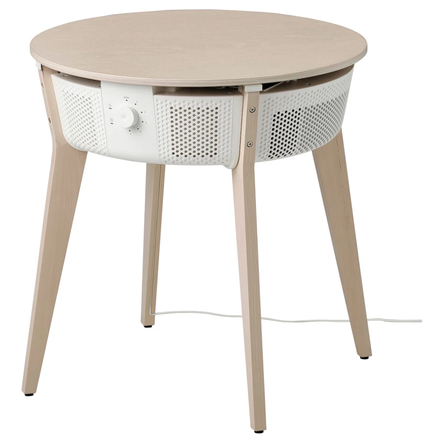 Стол с очистителем воздуха - IKEA STARKVIND, 54х55 см, белый, СТАРКВИНД ИКЕА (изображение №1)