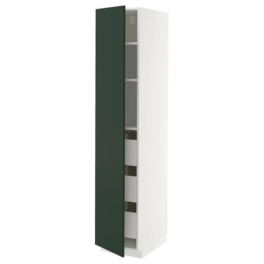METOD / MAXIMERA Высокий шкаф с ящиками ИКЕА (изображение №1)