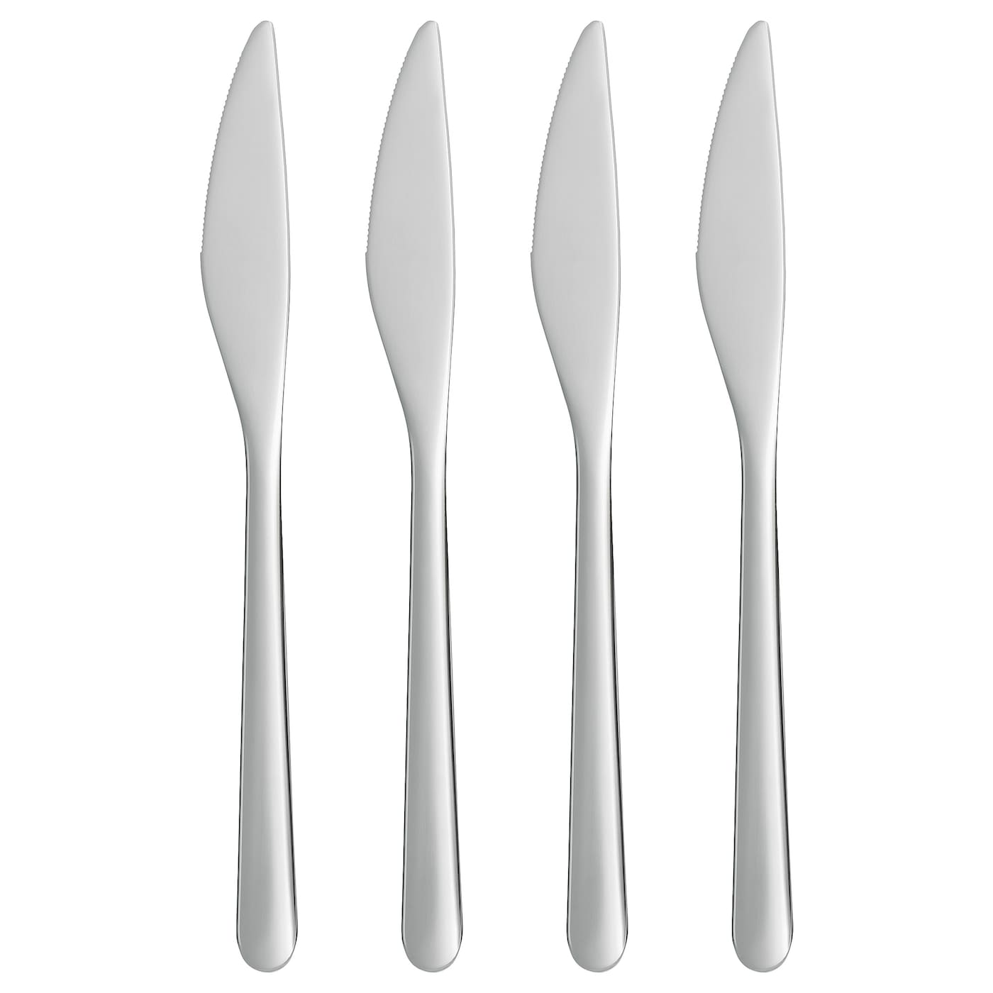 Набор столовых ножей, 4 шт. - IKEA FÖRNUFT/FORNUFT, нержавеющая сталь, ФЁРНУФТ ИКЕА
