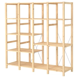 Стеллаж - IKEA IVAR, 179х50х179 см, сосна, ИВАР ИКЕА