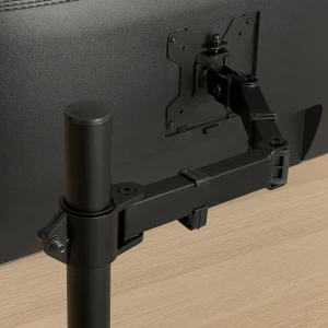 Второе фото. Держатель для монитора - STUBBERGET IKEA/ СТУББЕРГЕТ ИКЕА, черный