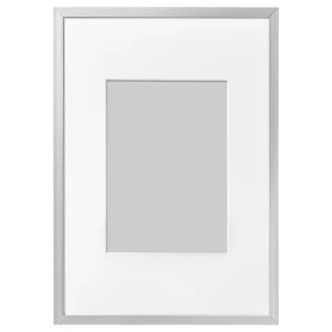 Рамка - IKEA LOMVIKEN, 21х30 см, серый, ЛОМВИКЕН ИКЕА