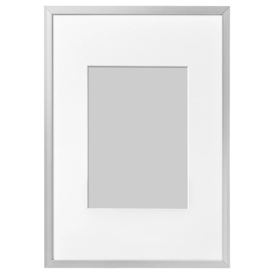 Рамка - IKEA LOMVIKEN, 21х30 см, серый, ЛОМВИКЕН ИКЕА (изображение №1)