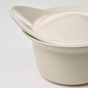 Второе фото. Блюдо для запекания/сервировки - IKEA FARGKLAR/FÄRGKLAR, 15x13 см, бежевый, ФЭРГКЛАР ИКЕА