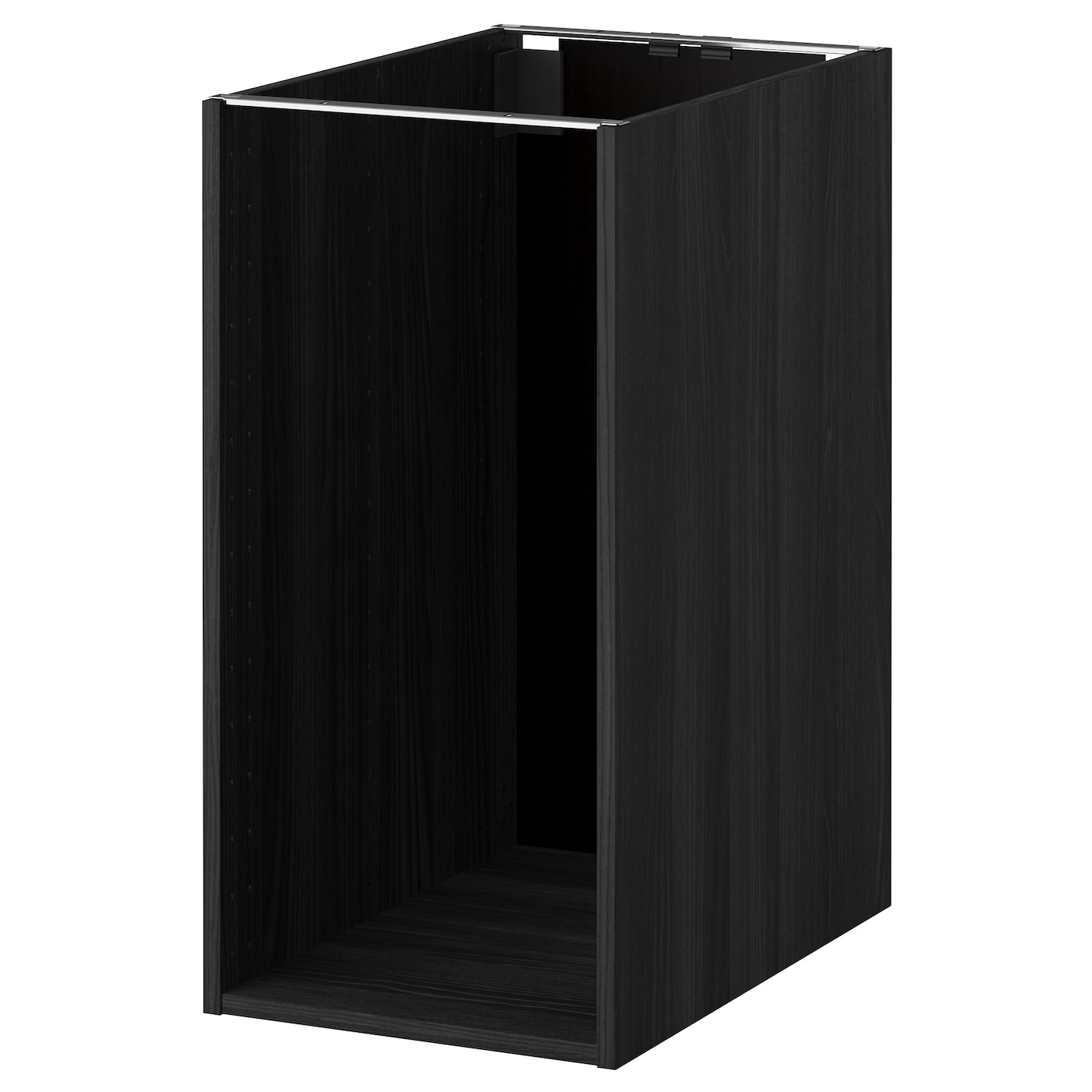 Каркас тумбы - METOD IKEA/МЕТОД ИКЕА, 80х40 см, черный