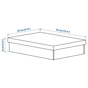 Второе фото. FJÄDERHARV Контейнер с крышкой ИКЕА