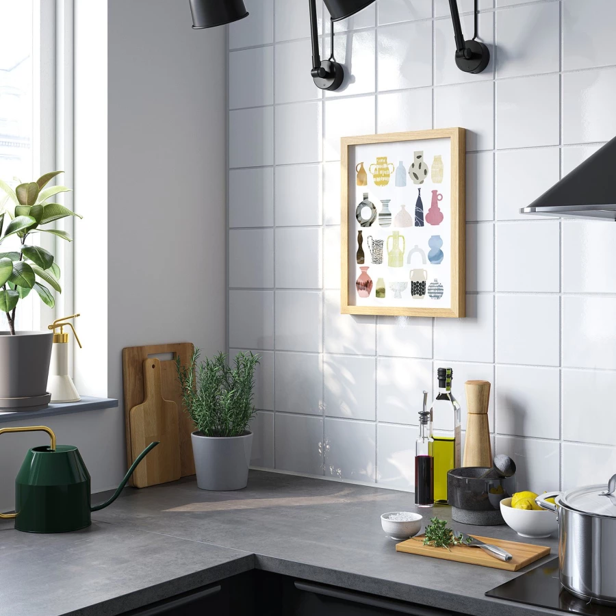 Постер - IKEA BILD/БИЛЬД ИКЕА, 30х40 см,  «Керамическая посуда» (изображение №2)