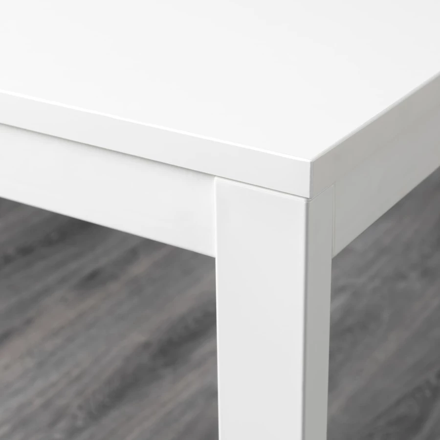 Набор кухонных столов - VANGSTA/JANINGE IKEA/ВАНГСТ/ЙАНИНГЕ ИКЕА, 120х80 см, белый/желтый (изображение №3)