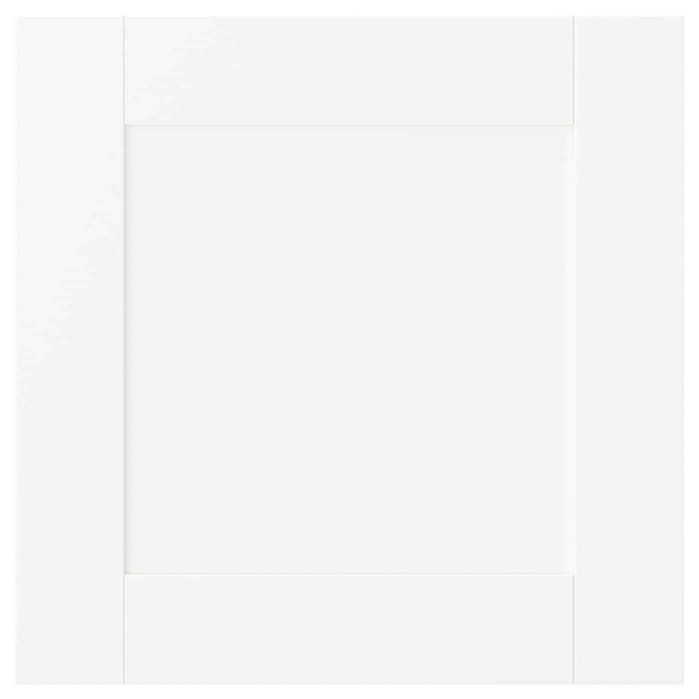 Дверца - SANNIDAL IKEA/ САННИДАЛЬ ИКЕА,  40x40 см, белый