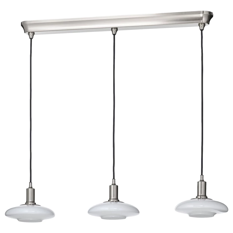 Подвесной светильник - TÄLLBYN / TАLLBYN IKEA / ТЭЛЛЬБЮН   ИКЕА, 20 см, белый (изображение №1)