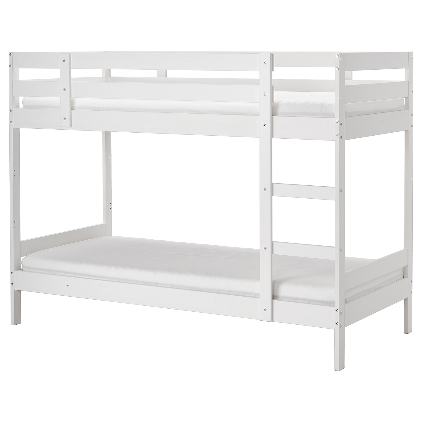 Кровать двухъярусная - IKEA MYDAL/ МИДАЛ ИКЕА, 90x200 см, белый