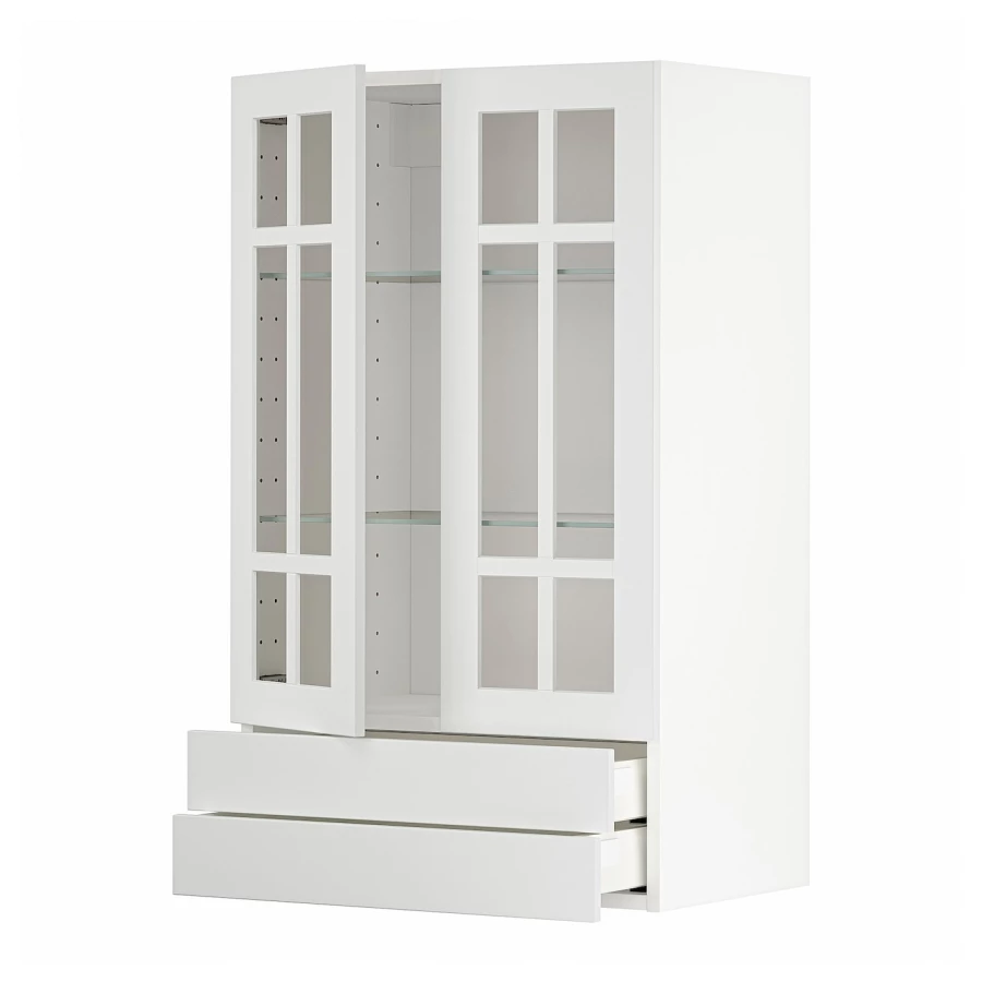 Шкаф - METOD / MAXIMERA IKEA/  МЕТОД/МАКСИМЕРА ИКЕА, 100х60 см, белый (изображение №1)
