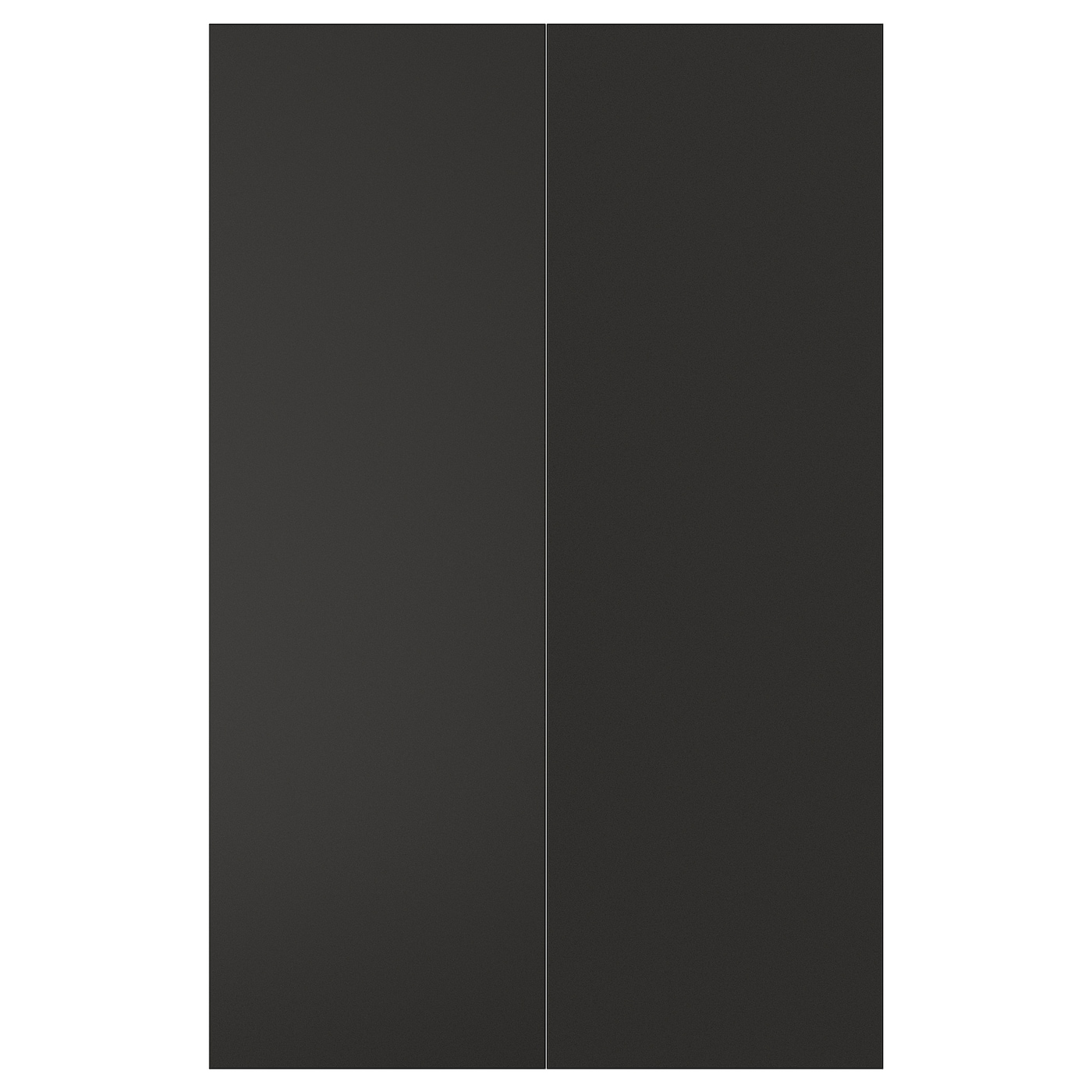 Дверца - NICKEBO IKEA/ МОРТВИКЕН   ИКЕА,  80х26 см, черный