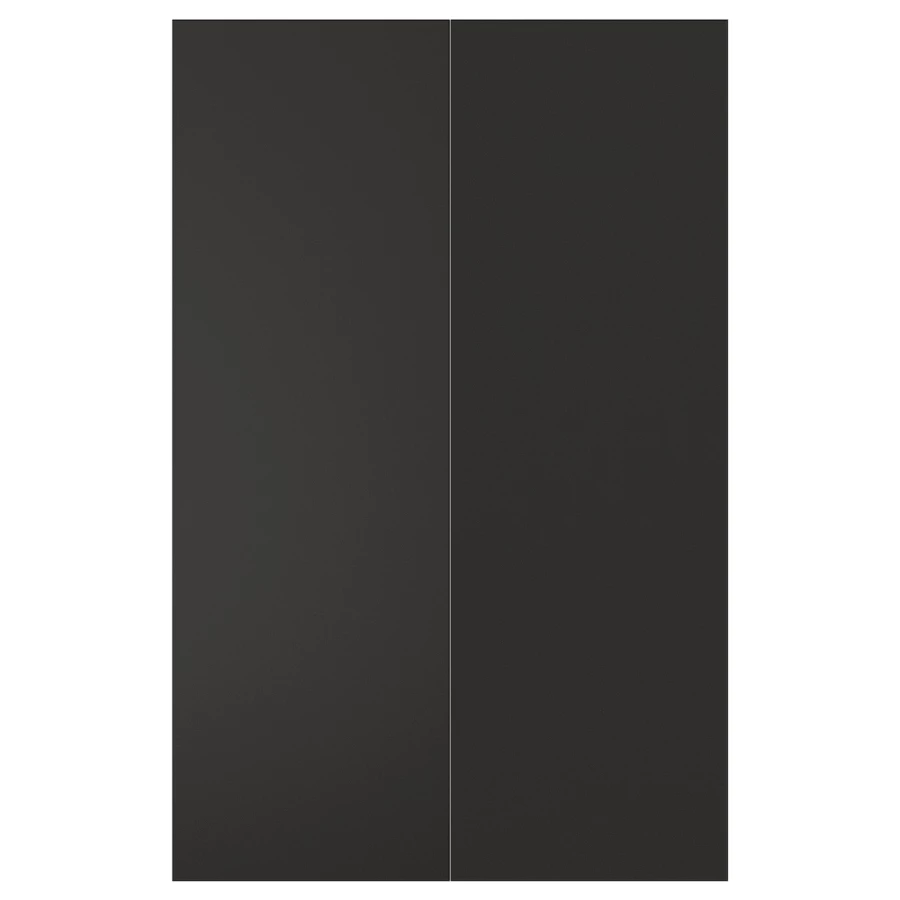 Дверца - NICKEBO IKEA/ МОРТВИКЕН   ИКЕА,  80х26 см, черный (изображение №1)