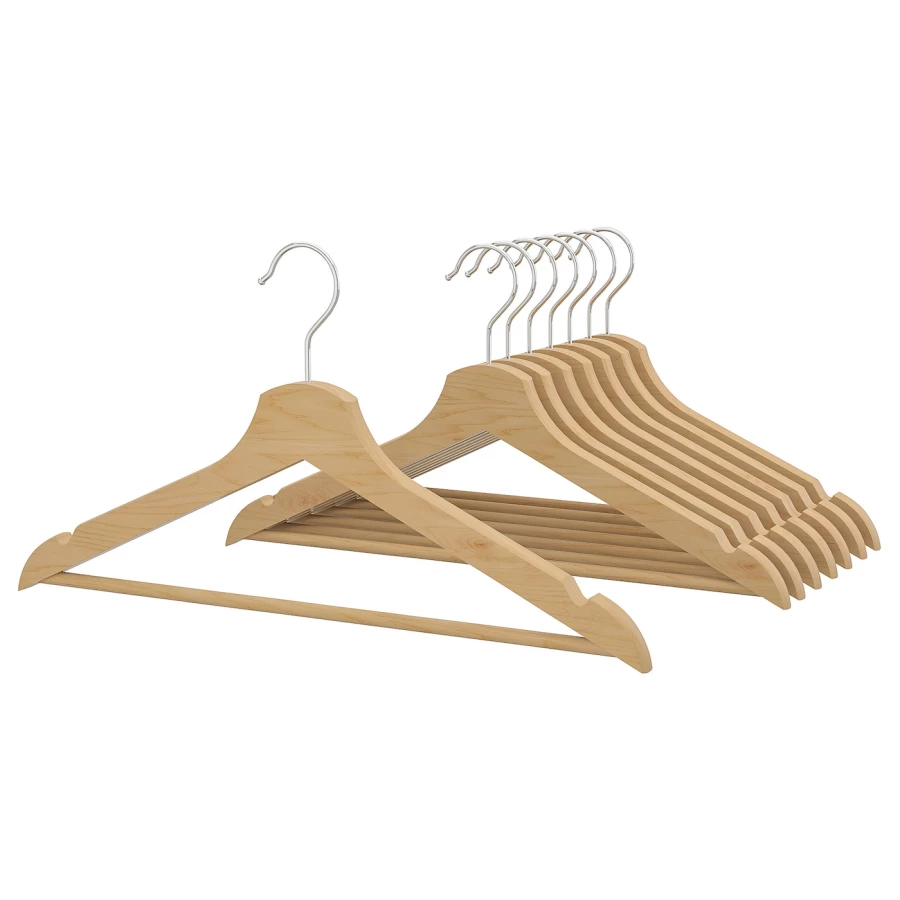 Вешалка для одежды - BUMERANG  IKEA/ БУМЕРАНГ ИКЕА, 43 см, бежевый (изображение №1)