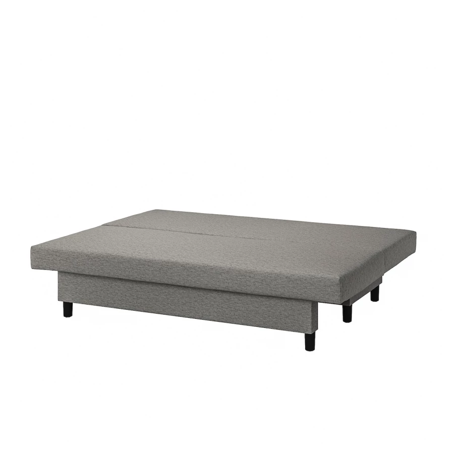 3-местный диван-кровать - IKEA ÄLVDALEN/ALVDALEN/ЭЛВДАЛЕН ИКЕА, 81х82х194 см, серый (изображение №2)