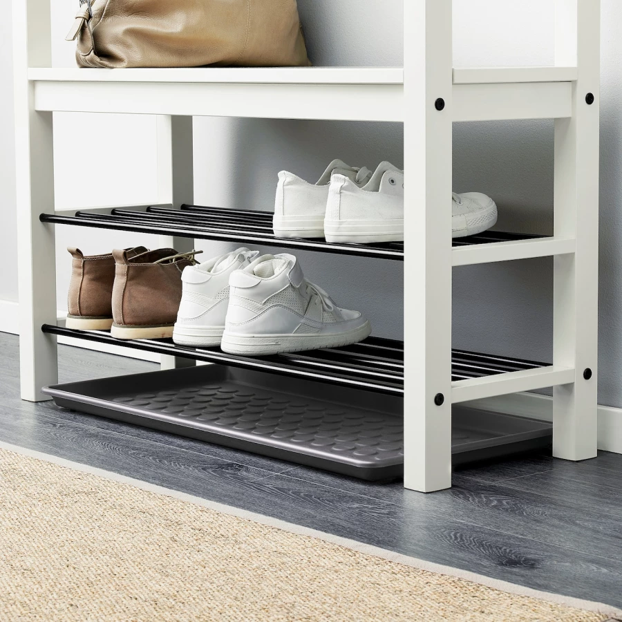 Коврик для обуви - BAGGMUCK IKEA/ БАГГМУКК ИКЕА,  71х35 см,  серый (изображение №2)