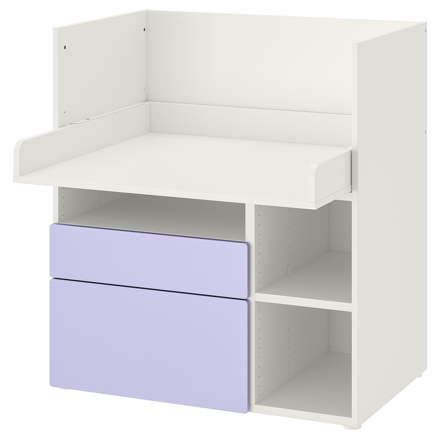 Пеленальный стол - IKEA SMÅSTAD/SMASTAD/СМОСТАД ИКЕА,  100х90  см, белый/фиолетовый
