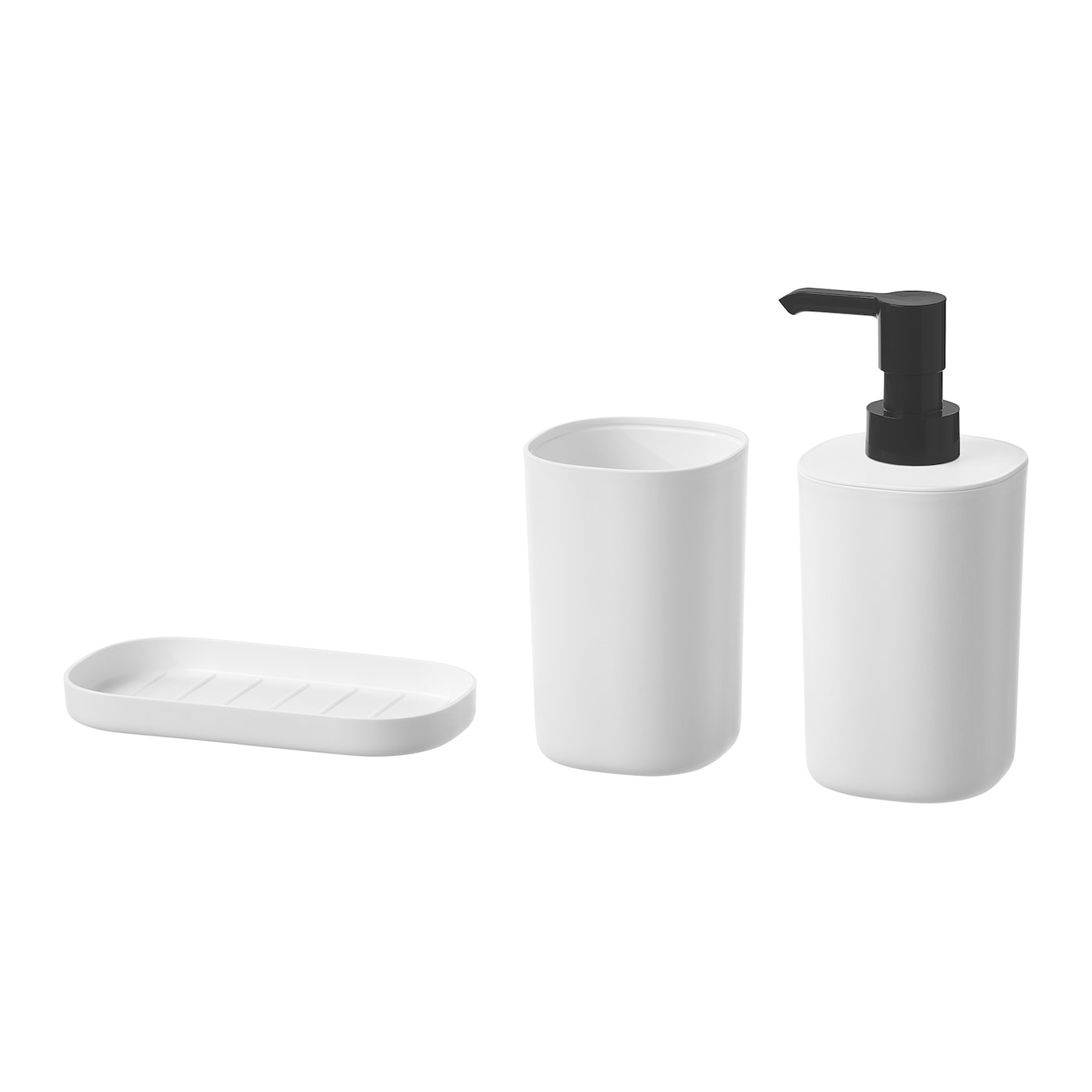 Набор для ванной - STORAVAN IKEA/ СТОРАВАН ИКЕА, белый