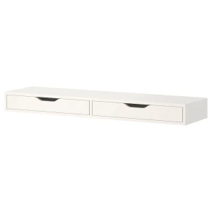Консольный стол - IKEA EKBY ALEX/ЭКБИ АЛЕКС ИКЕА , 11.5х29х119 см, бежевый