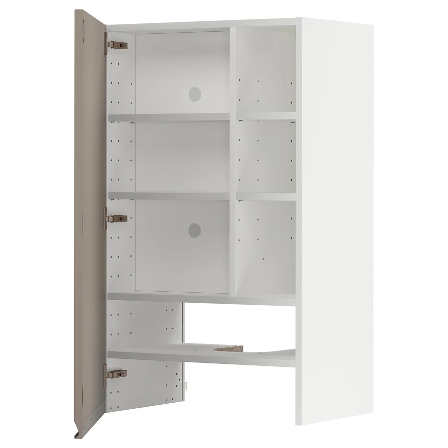 Навесной шкаф - METOD  IKEA/  МЕТОД ИКЕА, 100х60 см, белый/бежевый (изображение №1)