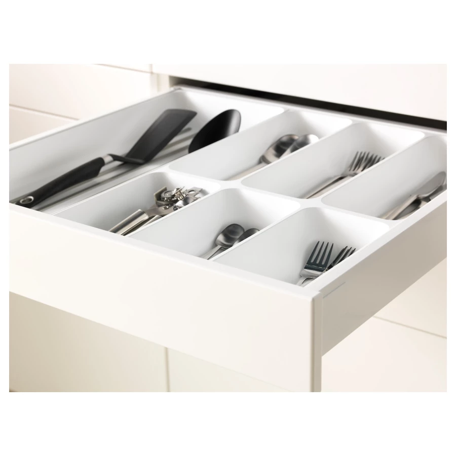 Напольный кухонный шкаф  - IKEA METOD MAXIMERA, 88x62x60см, белый/светло-серый, МЕТОД МАКСИМЕРА ИКЕА (изображение №3)