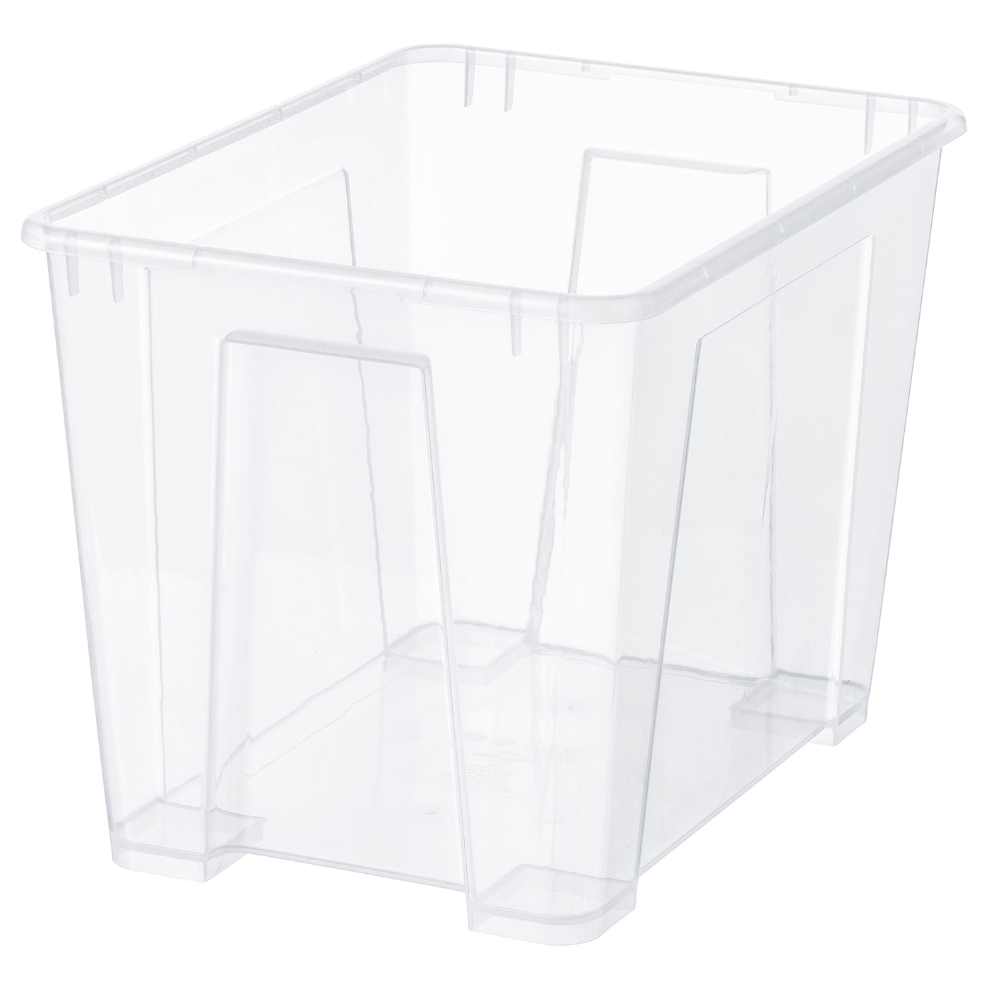Коробка - SAMLA IKEA/ САМЛА ИКЕА, 39х28 см, прозрачный