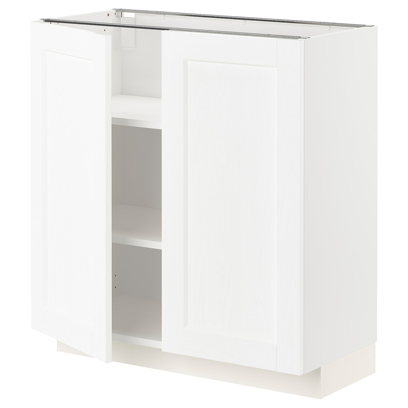 Напольный кухонный шкаф  - IKEA METOD, 88x39,5x80см, белый, МЕТОД ИКЕА