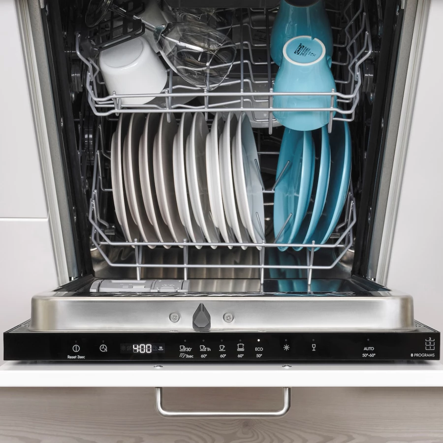 Встраиваемая посудомоечная машина - MEDELSTOR  IKEA/ МЕДЕЛСТОР ИКЕА,  82х45 см, белый (изображение №5)