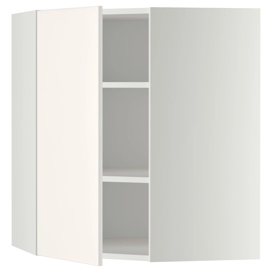 Шкаф с полкой  - METOD IKEA/ МЕТОД ИКЕА, 68х80 см, белый (изображение №1)