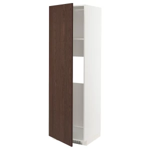 Шкаф для встроенной техники - IKEA METOD, 208x62x60см, белый, МЕТОД ИКЕА