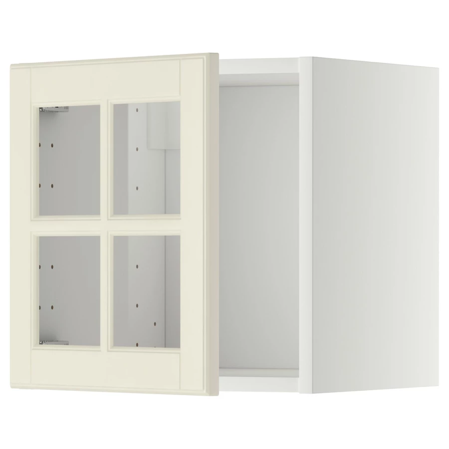 Навесной шкаф - METOD IKEA/ МЕТОД ИКЕА, 40х40 см, белы/кремовый (изображение №1)