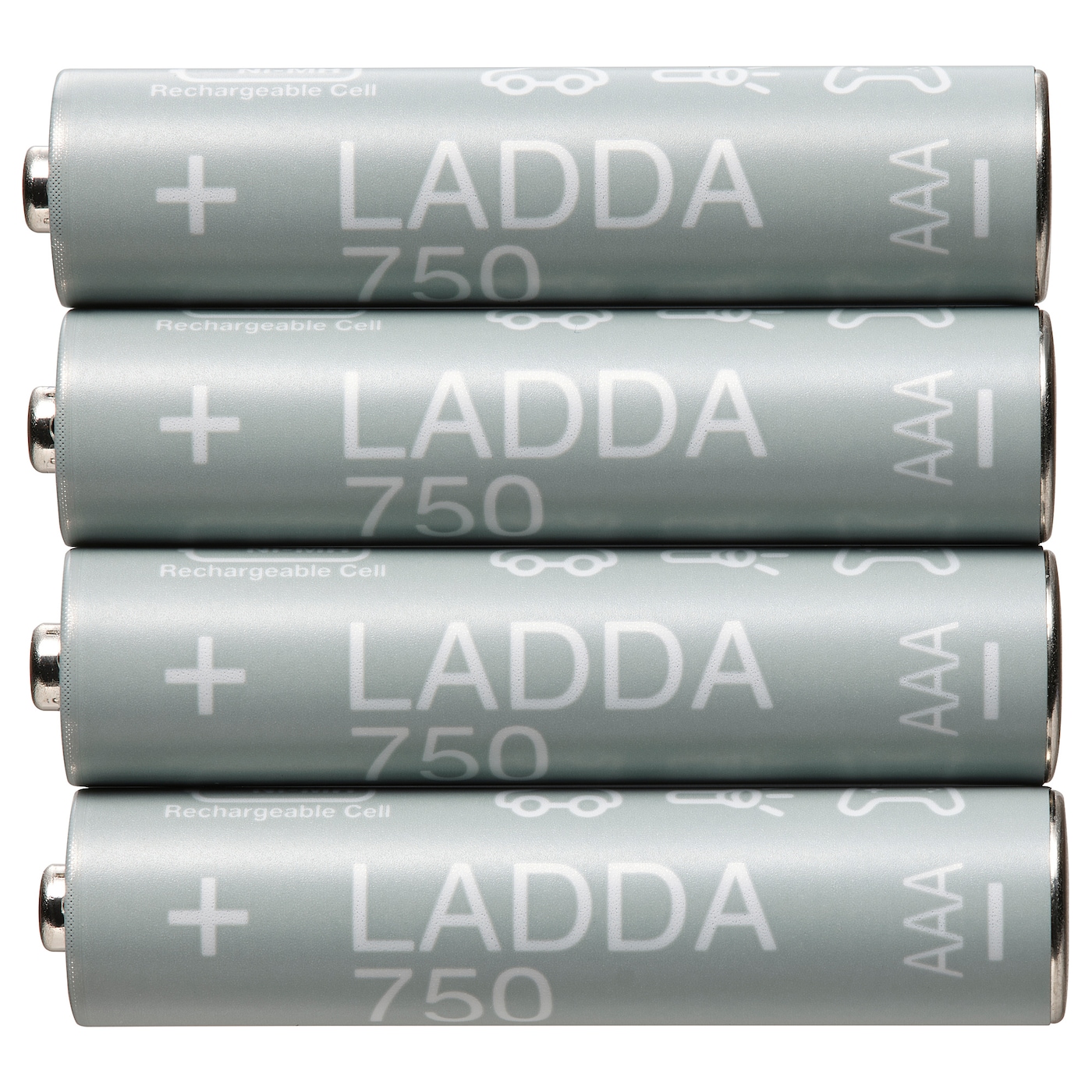 Аккумулятор - LADDA IKEA/ ЛАДДА ИКЕА,  серый