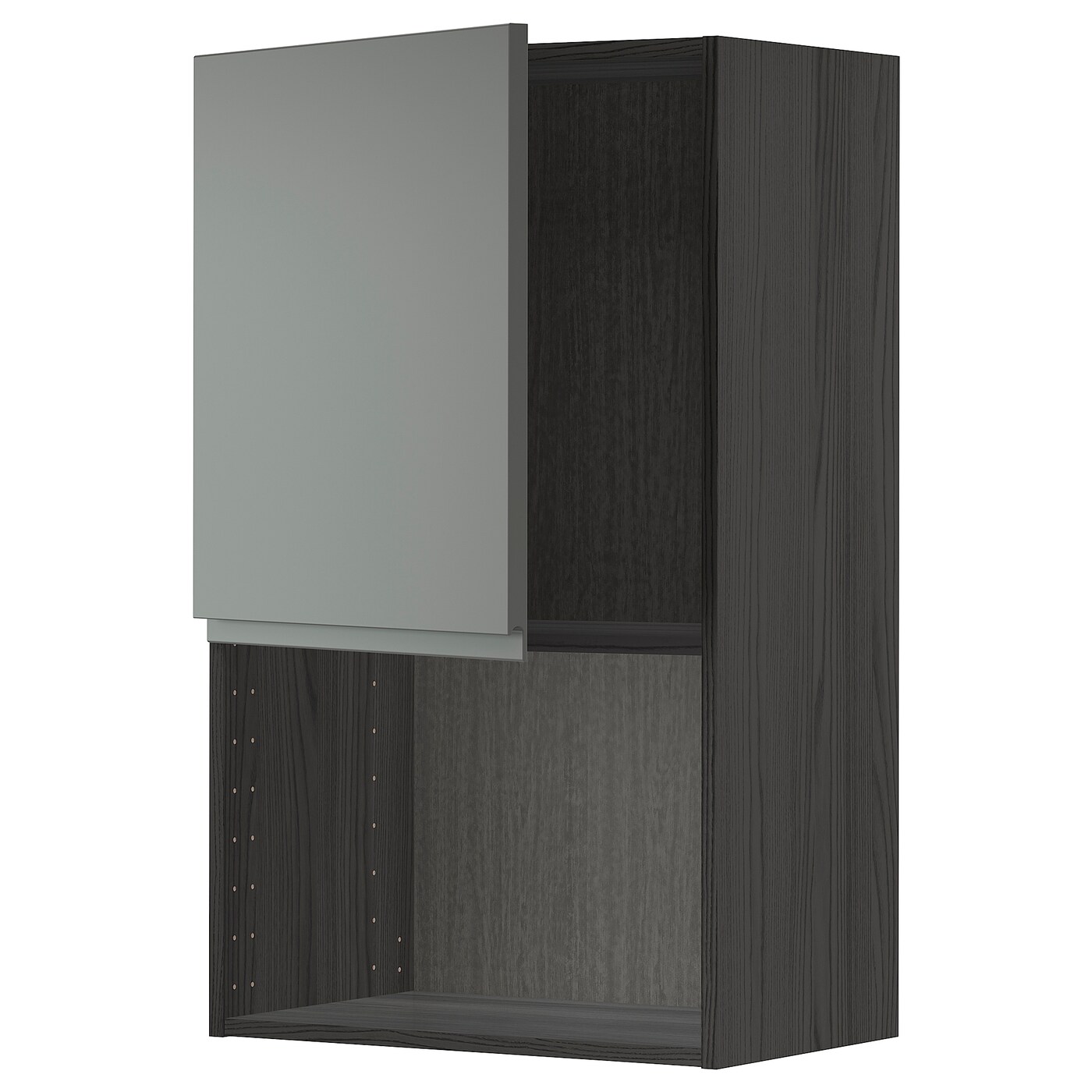 Навесной шкаф  - METOD  IKEA/  МЕТОД ИКЕА, 100х60 см, черный/серый
