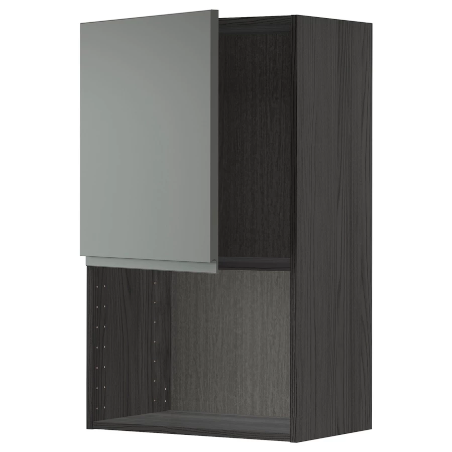 Навесной шкаф  - METOD  IKEA/  МЕТОД ИКЕА, 100х60 см, черный/серый (изображение №1)