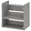 Каркас тумбы под раковину - ENHET IKEA/ ЭНХЕТ ИКЕА, 60x40x60 см, серый