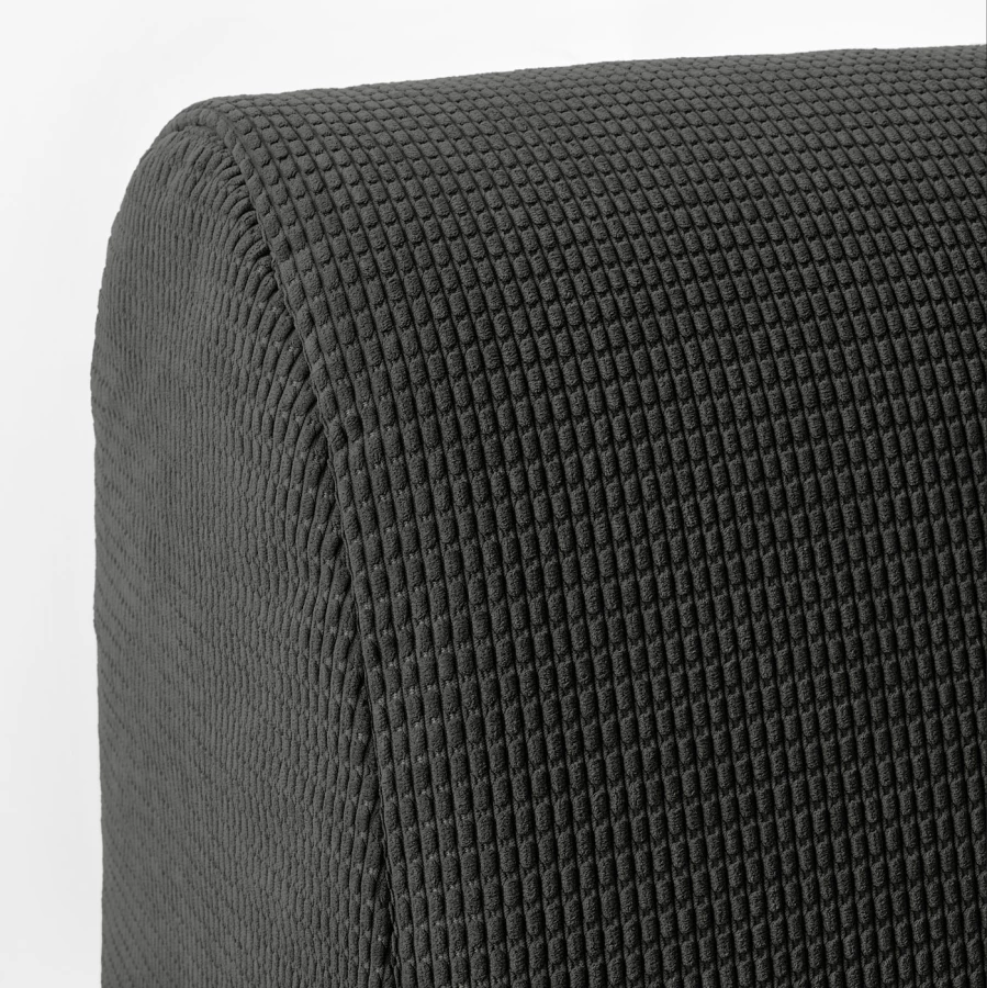 2-местный диван-кровать - IKEA LYCKSELE MURBO/ЛИКСЕЛЕ МУРБО ИКЕА, 87х100х142 см, черный (изображение №5)