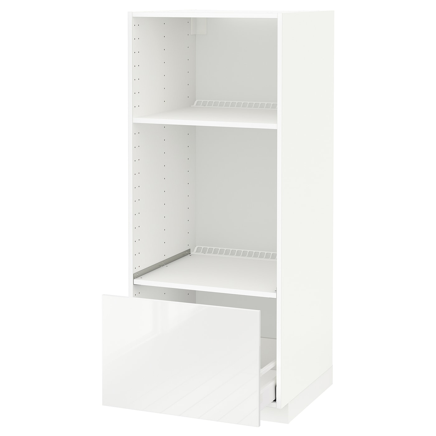 Напольный шкаф  - IKEA METOD MAXIMERA, 148x61,8x60см, белый, МЕТОД МАКСИМЕРА ИКЕА