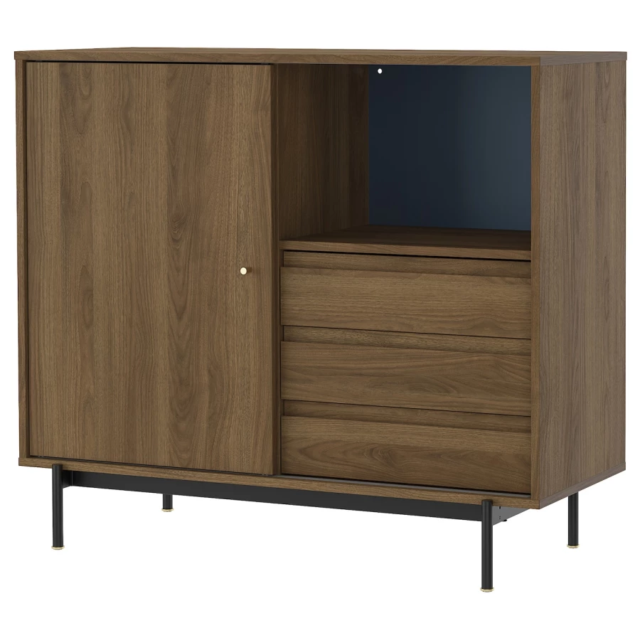 Комод - IKEA RÅDMANSÖ/РЭДМАНСЁ ИКЕА, 118х49х103 см, коричневый (изображение №1)