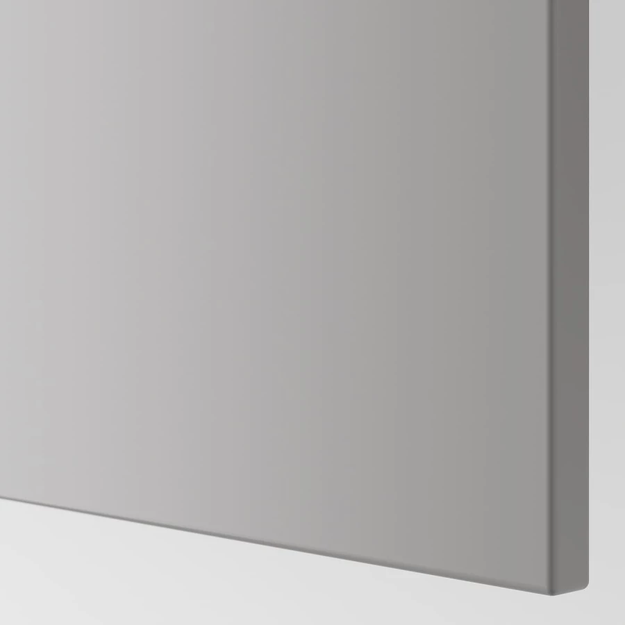 Накладная панель - IKEA BODBYN, 86х39 см, серый, БУДБИН ИКЕА (изображение №4)