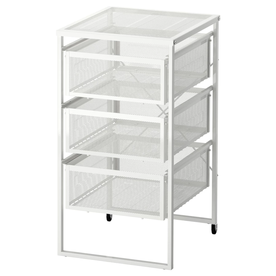 Блок хранения - IKEA LENNART/ЛЕННАРТ ИКЕА, 30х34х56 см, белый (изображение №1)