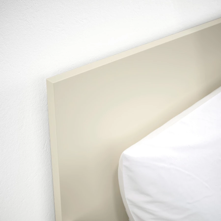 Двуспальная кровать - IKEA GURSKEN/LURÖY/LUROY, 200х140 см, бежевый, ГУРСКЕН/ЛУРОЙ ИКЕА (изображение №8)