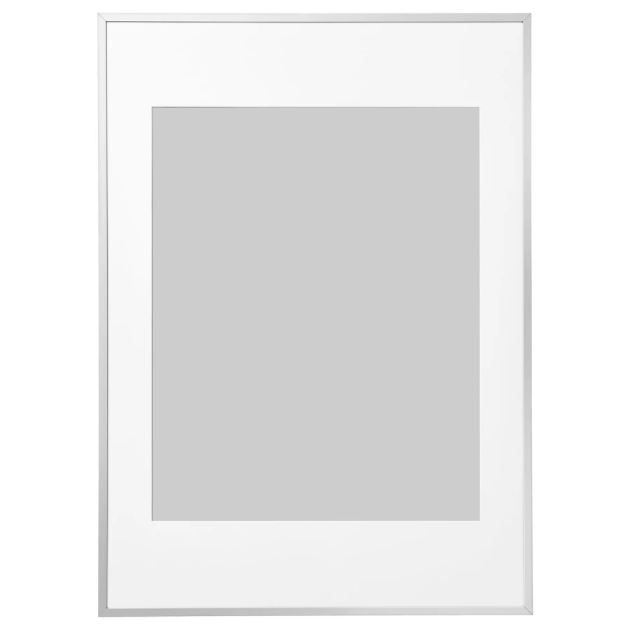 Рамка - IKEA LOMVIKEN, 50х40 см, серый, ЛОМВИКЕН ИКЕА (изображение №1)