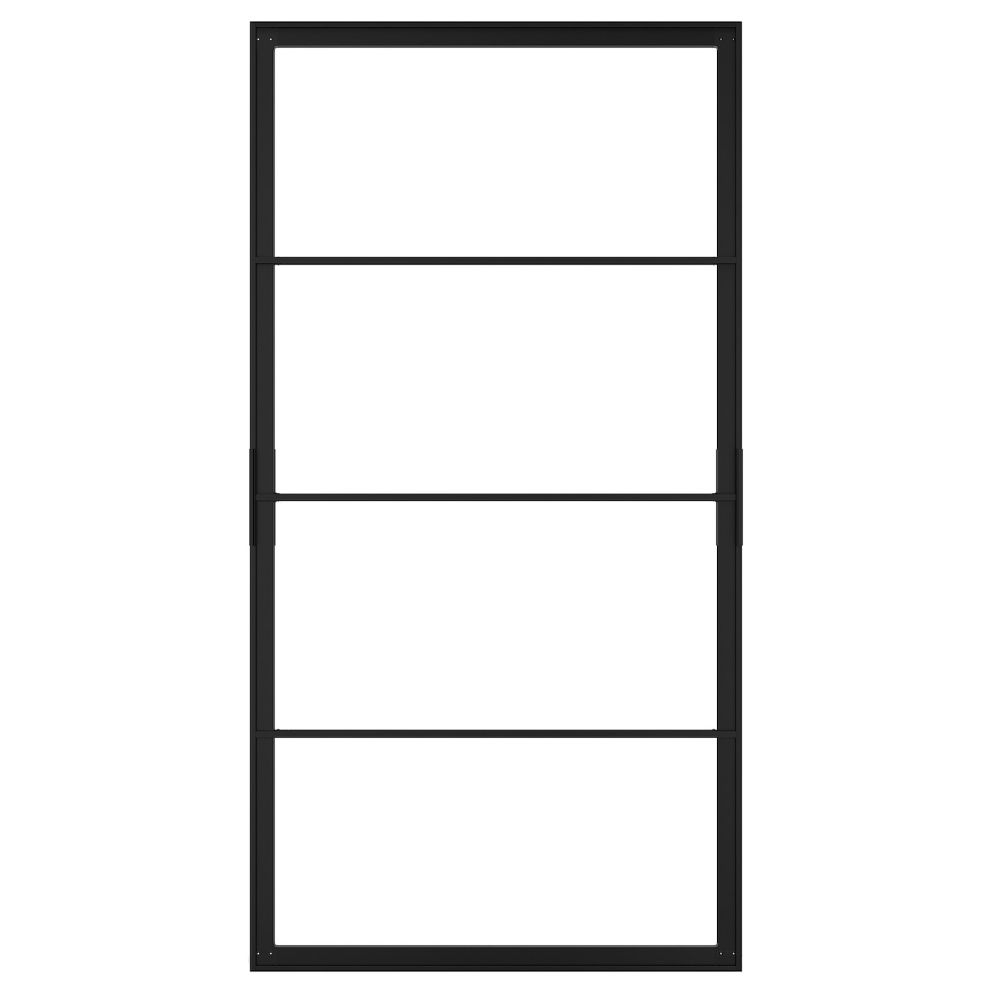 Коробка раздвижной двери - SKYTTA IKEA/ СКЮТТА ИКЕА, 196х102 см,  черный