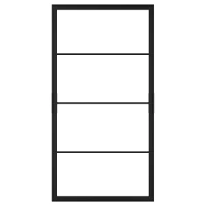 Коробка раздвижной двери - SKYTTA IKEA/ СКЮТТА ИКЕА, 196х102 см, черный