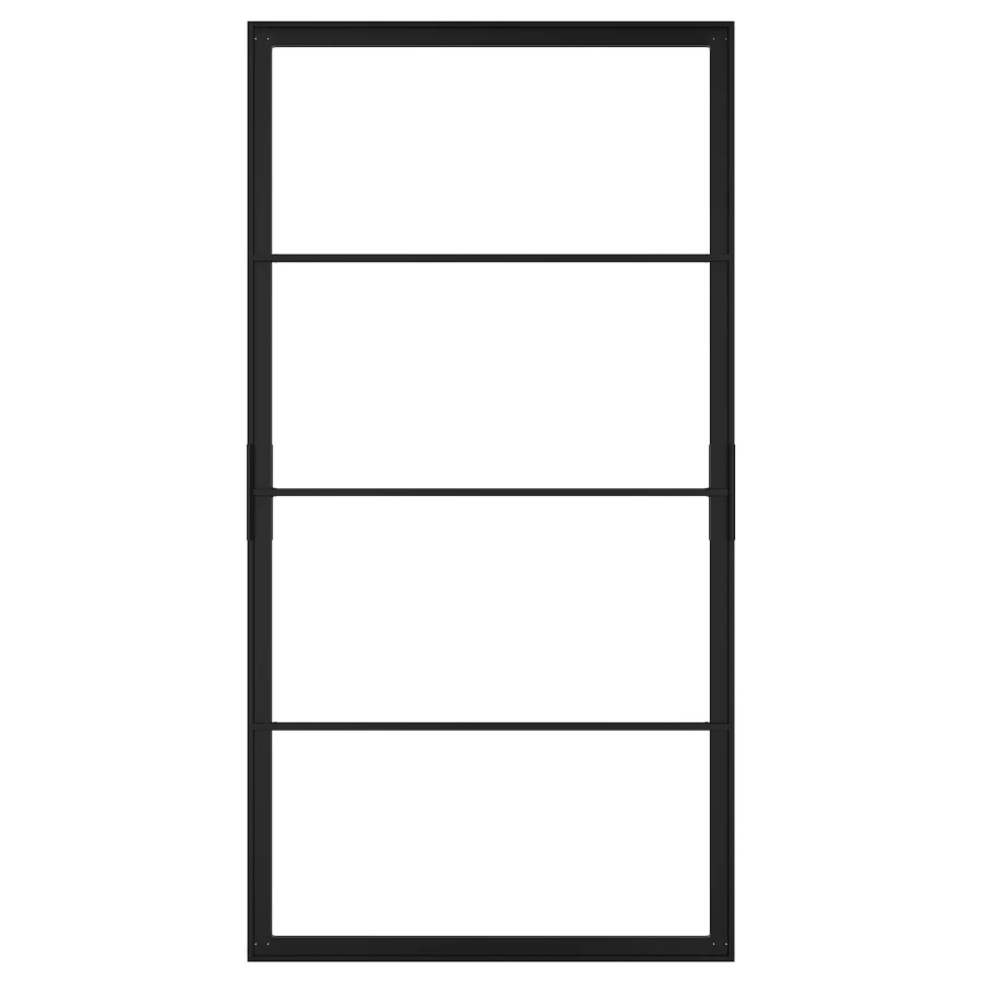Коробка раздвижной двери - SKYTTA IKEA/ СКЮТТА ИКЕА, 196х102 см,  черный (изображение №1)