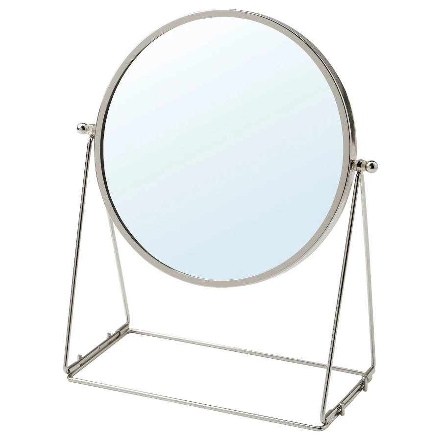 Зеркало - LASSBYN IKEA/ ЛАССБЮН ИКЕА, 17 см, серебристый (изображение №1)