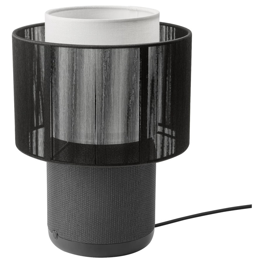 Колонка Wi-Fi - IKEA SYMFONISK, 20х16 см, черный, СИМФОНИСК ИКЕА (изображение №3)