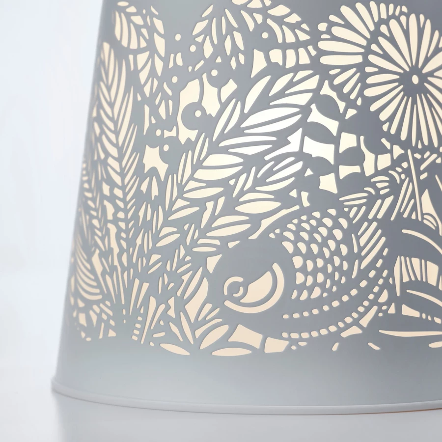 Декоративное лампа - SOLSKUR  IKEA/ СОЛСКУР ИКЕА,  19 см,   белый (изображение №6)