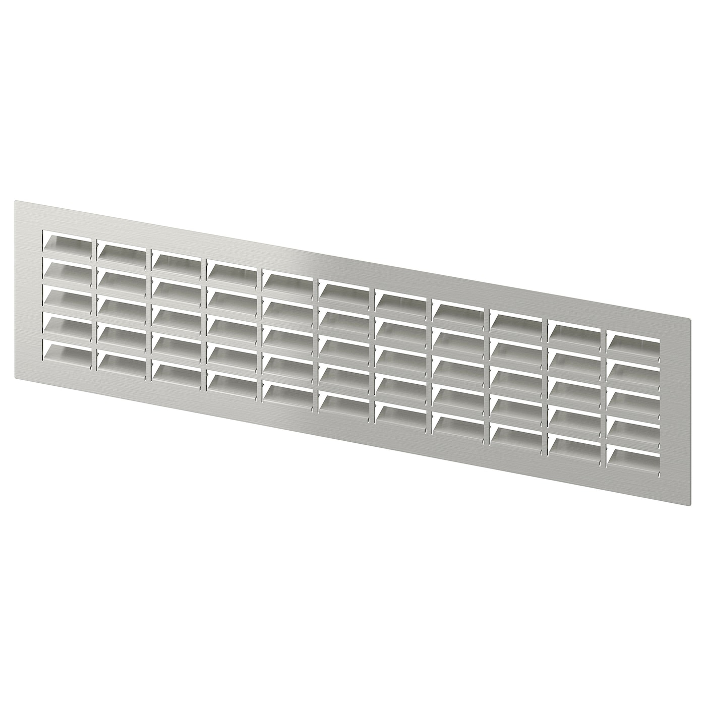 Вентиляционная решетка -  METOD IKEA/МЕТОД ИКЕА, 43х9,5 см, серебряный